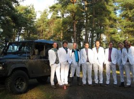 Land Rover Bachelorparty